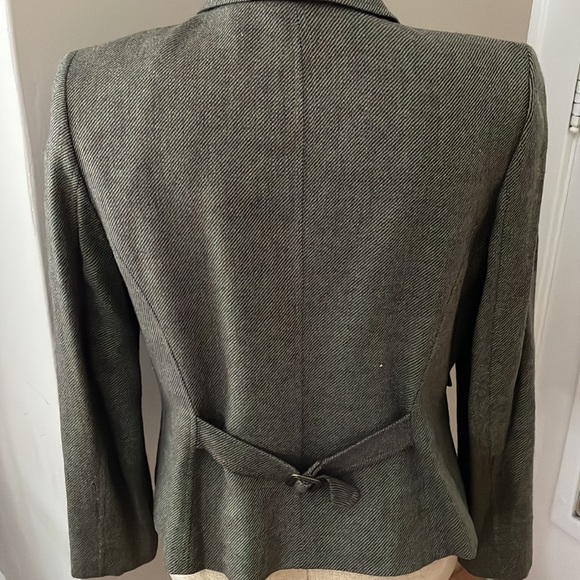 Kasper Greenish Wool Blend Blazer/Jacket - Picture 5 of 7
